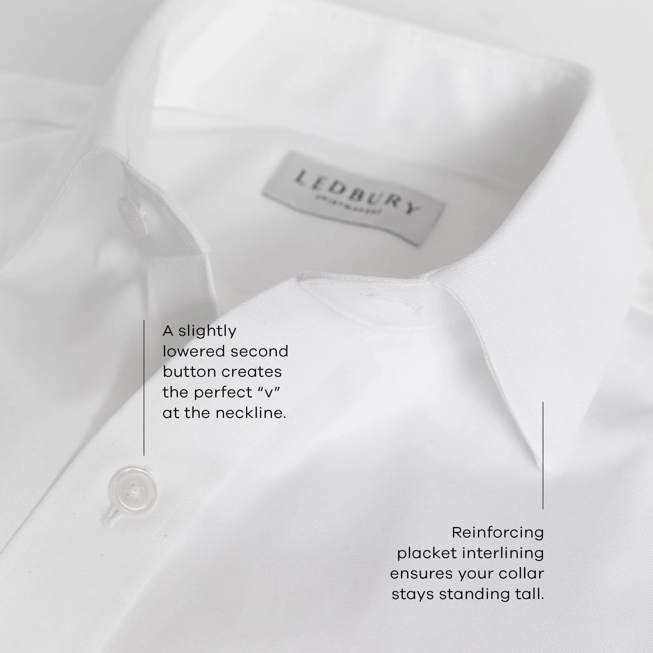 The Blue Healy Performance Twill Custom Shirt