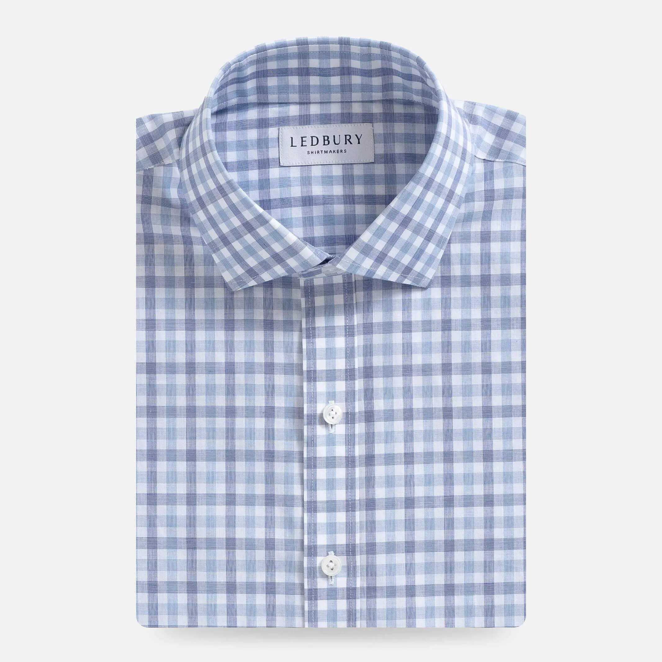 The Blue Rollins Plaid Custom Shirt