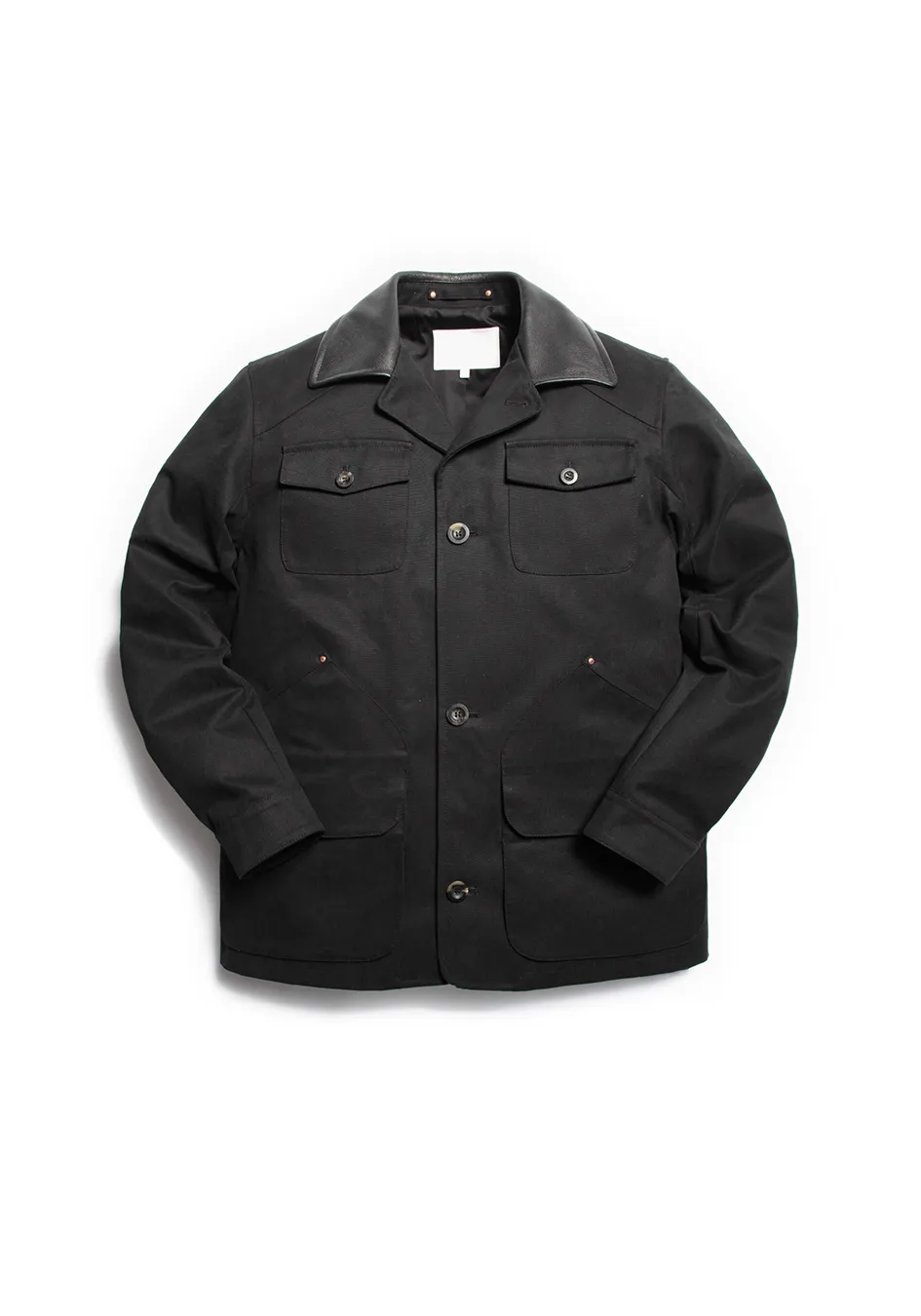 The Pocket Jacket - Ivory Black