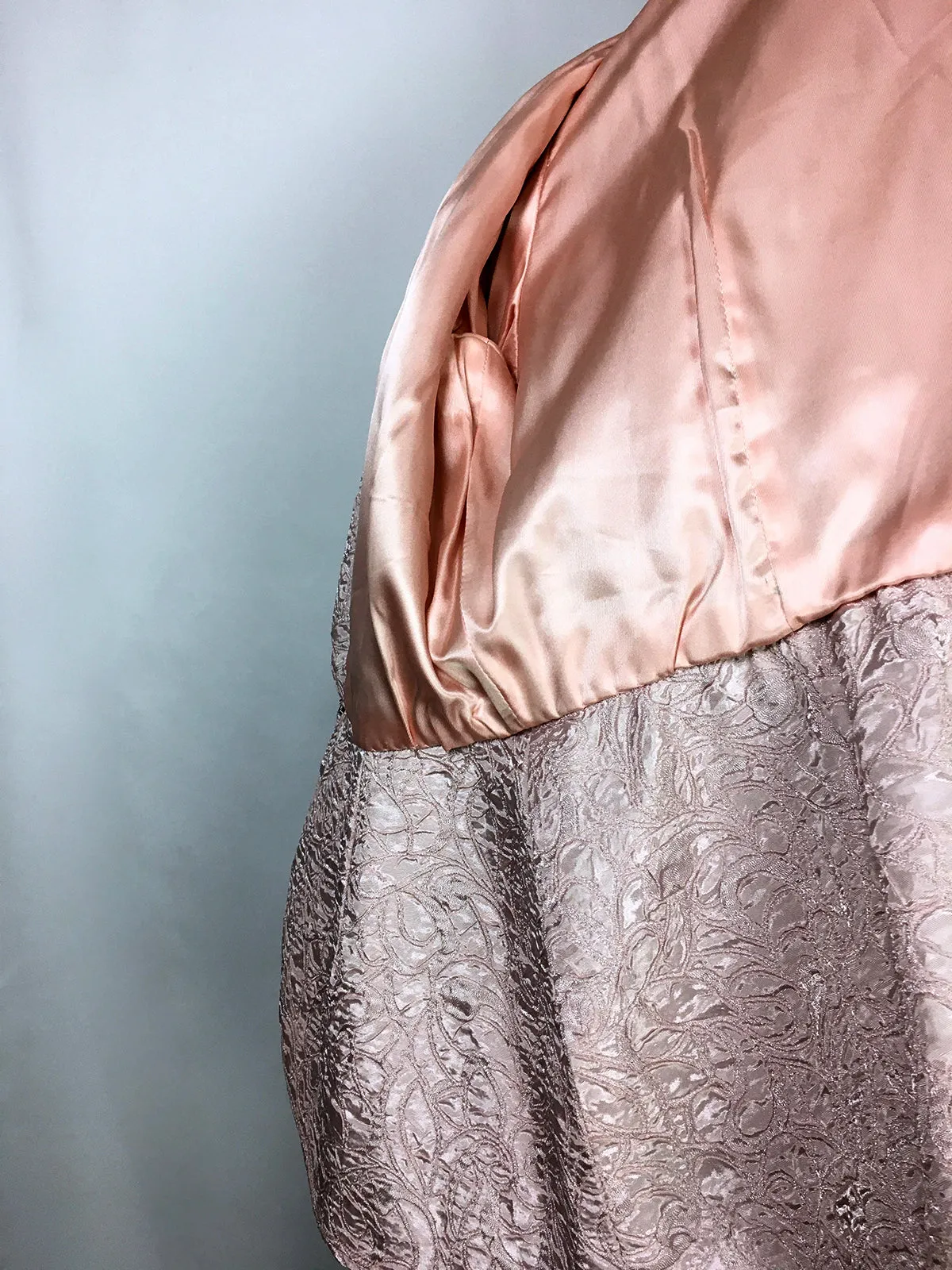 Vintage Size 14 Dusty Pink Embossed Jacket