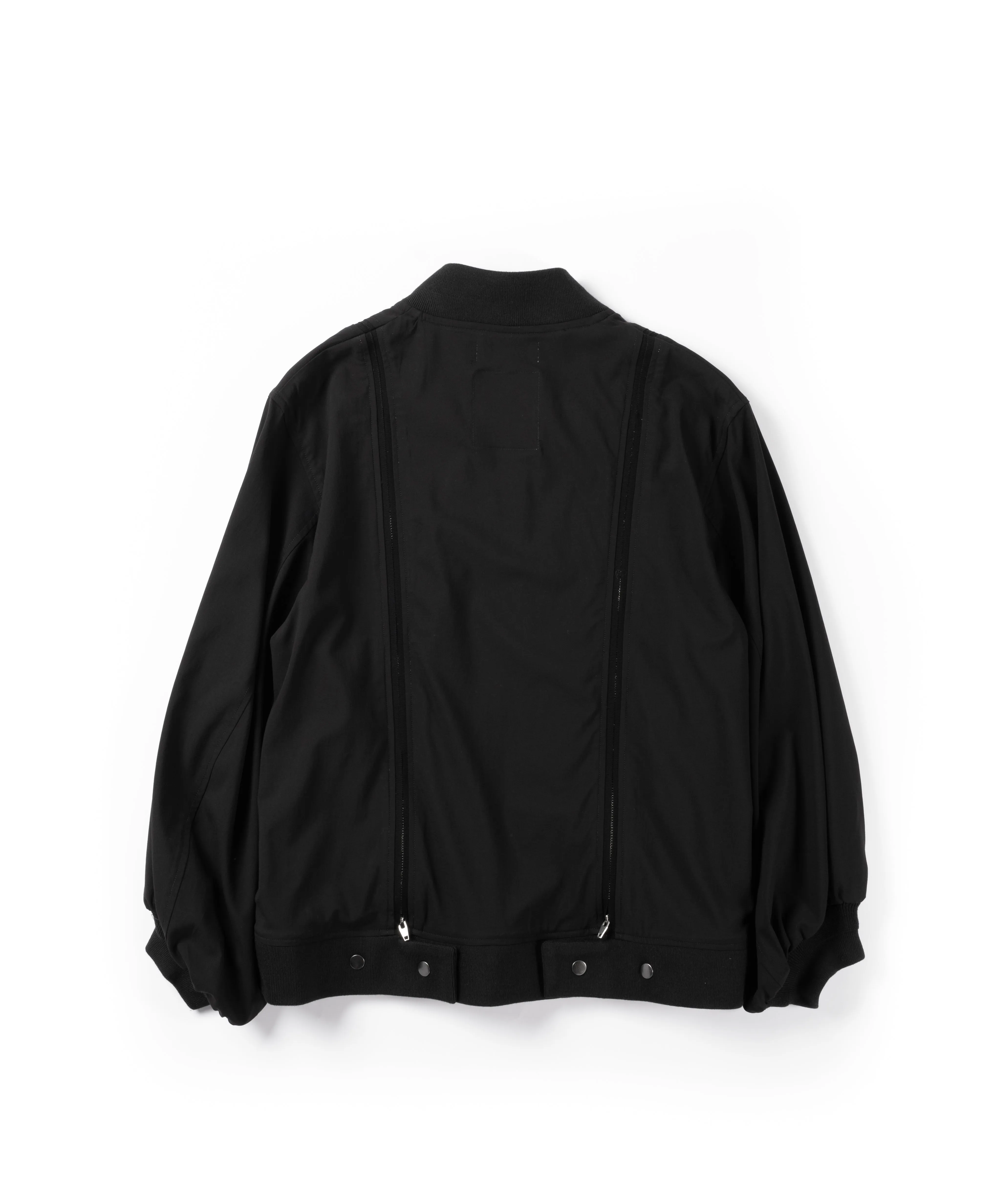 VISCOSE FLARE BOMBER JACKET