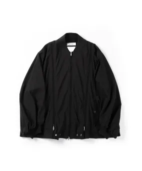 VISCOSE FLARE BOMBER JACKET