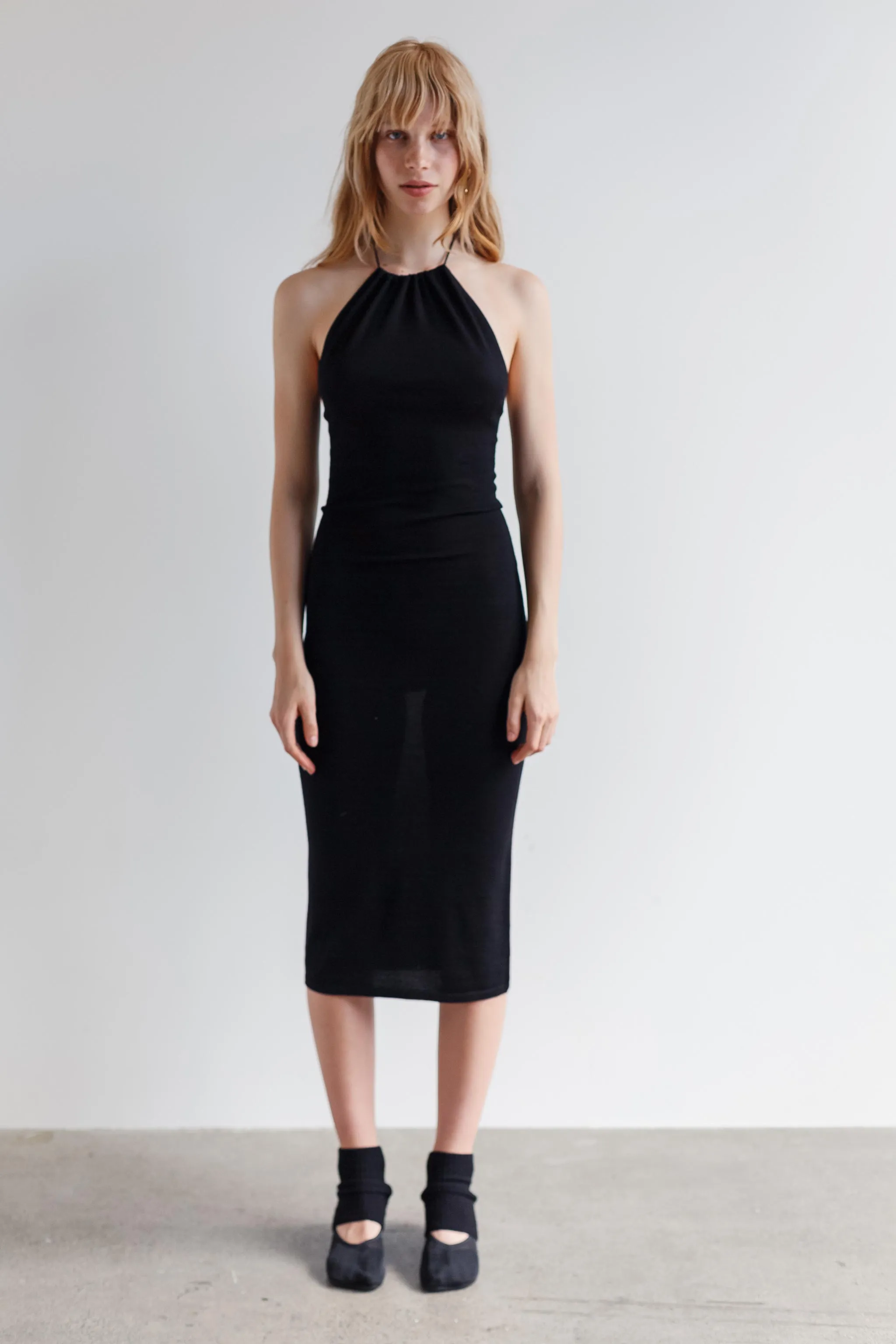 Wella Merino Halter Dress