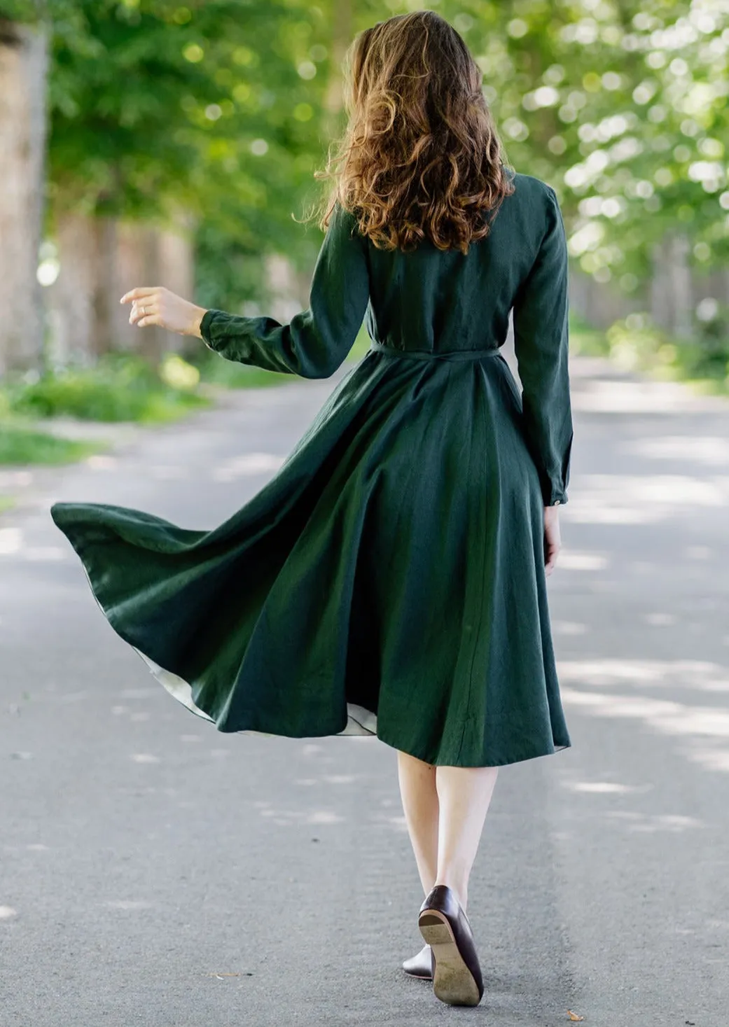 Wrap Dress, Long Sleeve