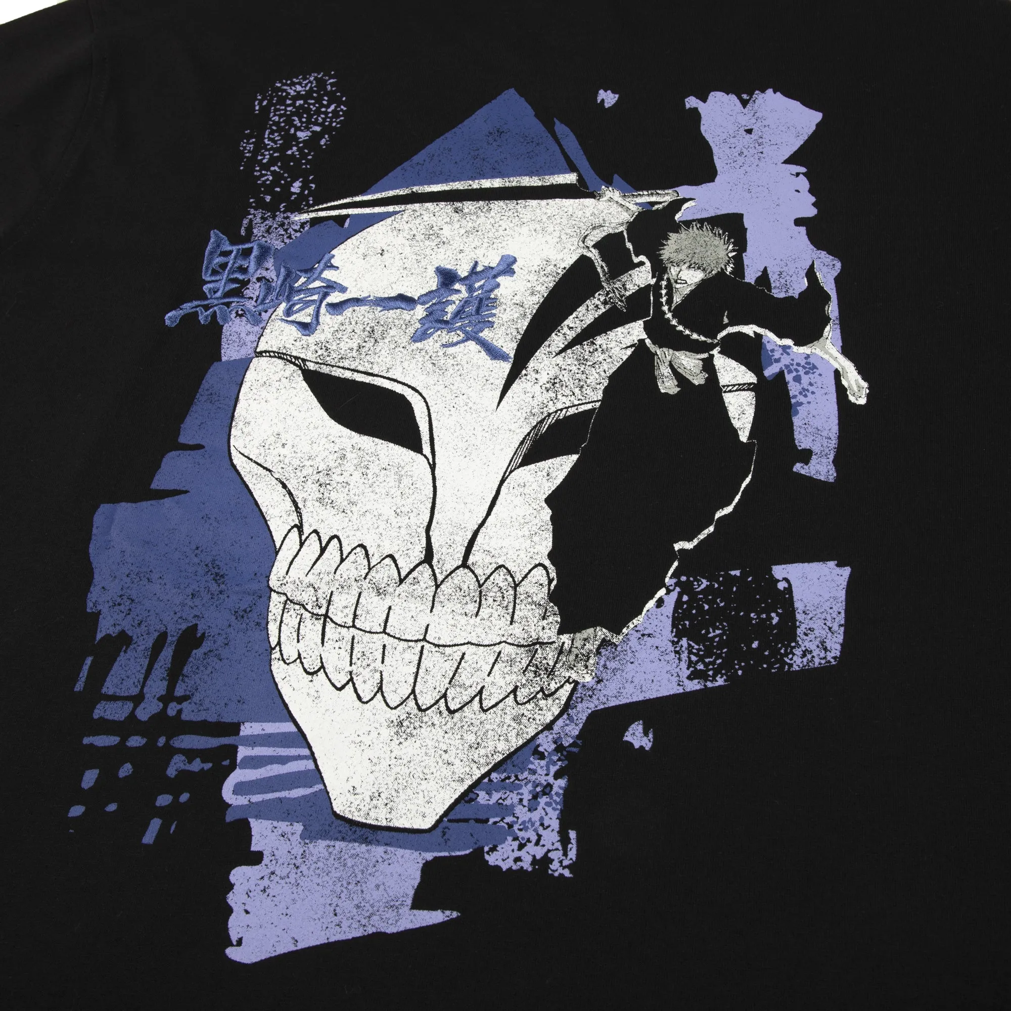 Zangetsu and Ichicgo Embroidered Black Long Sleeve